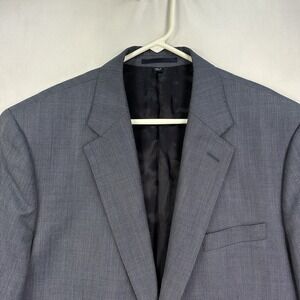 J Crew Ludlow Blazer Mens 44R Slim Fit Blue‎ Tollegno 1900 3D Wool Sport Coat